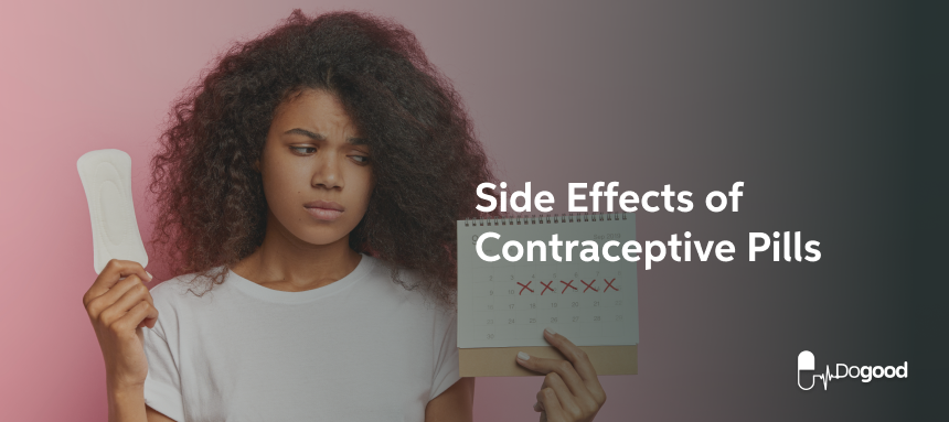 Side effects of contraceptive pills